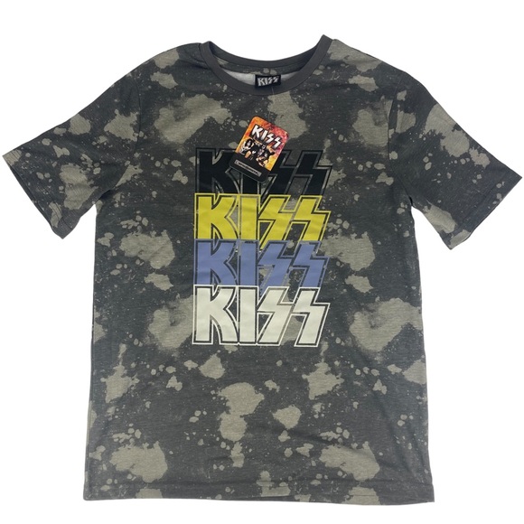 NWT Youth KISS Band Short Sleeve Tee - Size XL (14-16) - Picture 1 of 7